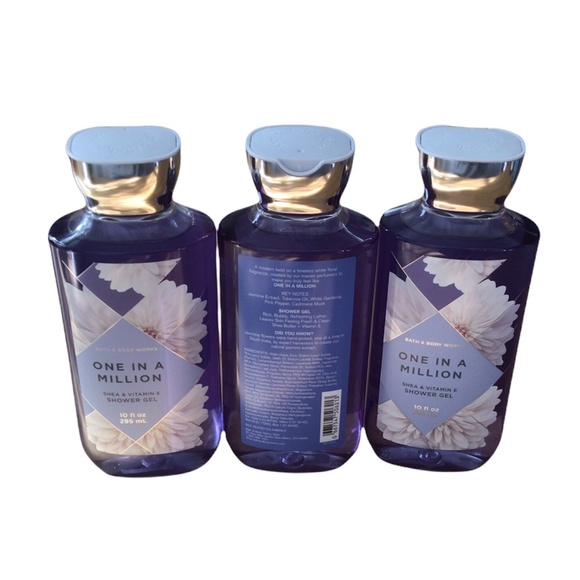 3 Bath & Body Works One In A Million Shower Gel 10 fl.oz. New - Picture 2 of 2